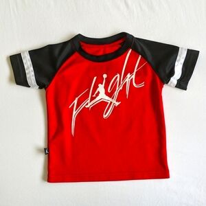 air jordan raglan sleeve sporty activewear basketball t-shirt 2T toddler boys